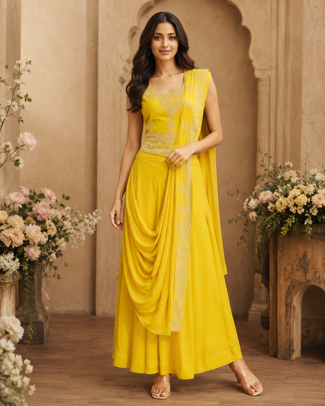 Women's Special Outfit Readymade Saree style