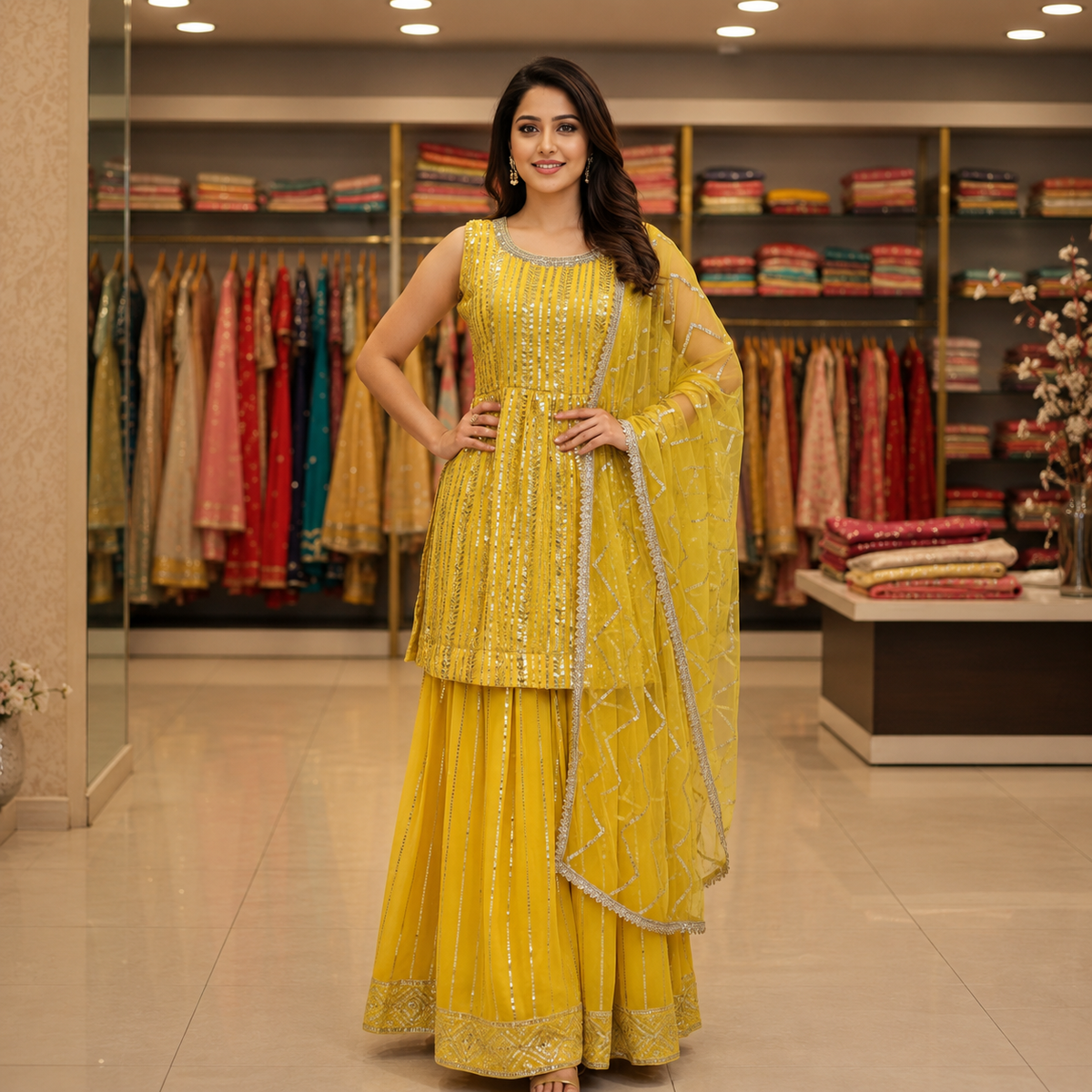 Women's Lengha With Duppata