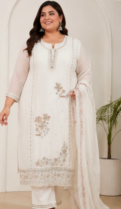 Women's Ethnic Kurta Set with Dupatta