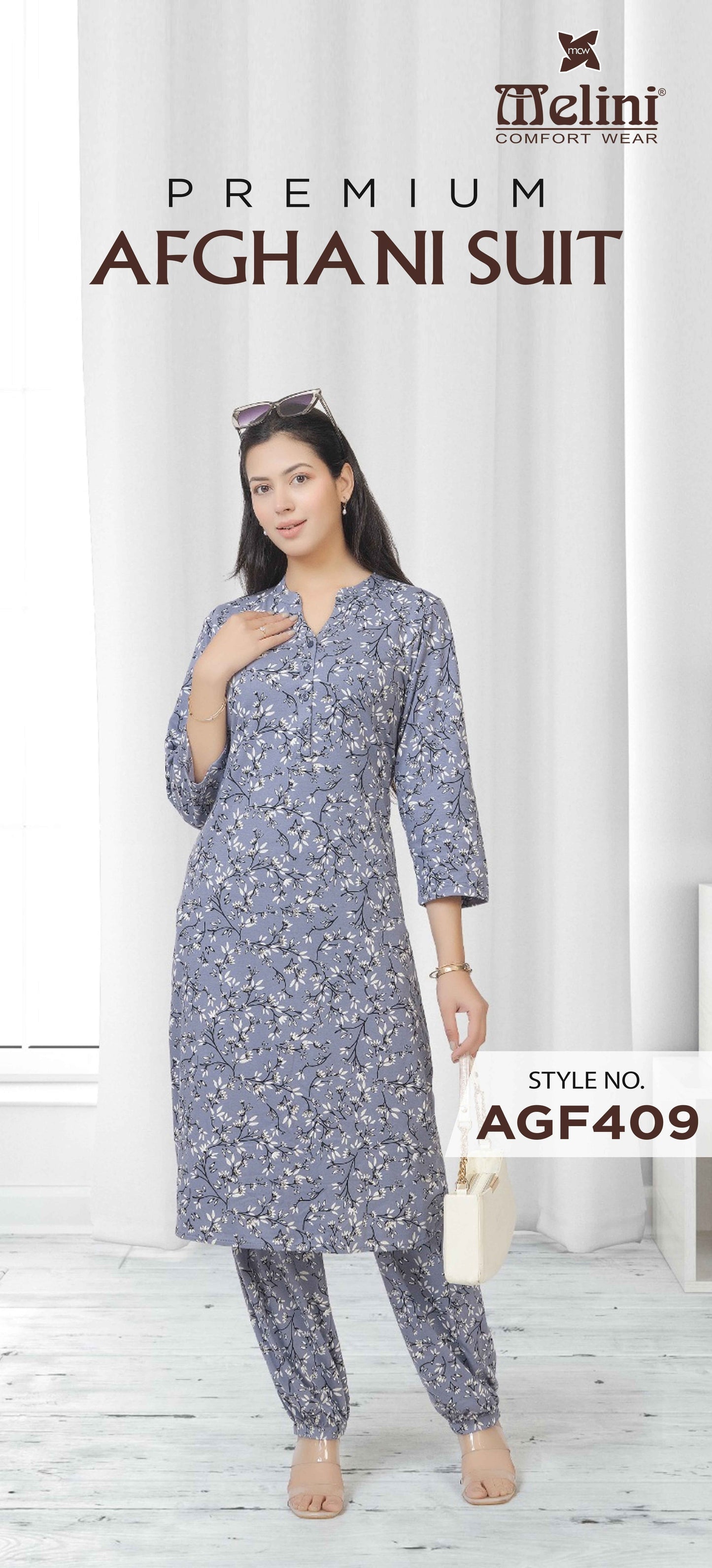 Melini Afgani Salwar Night Suit – XL