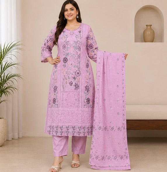 Women's Ethnic Kurta Set with Dupatta