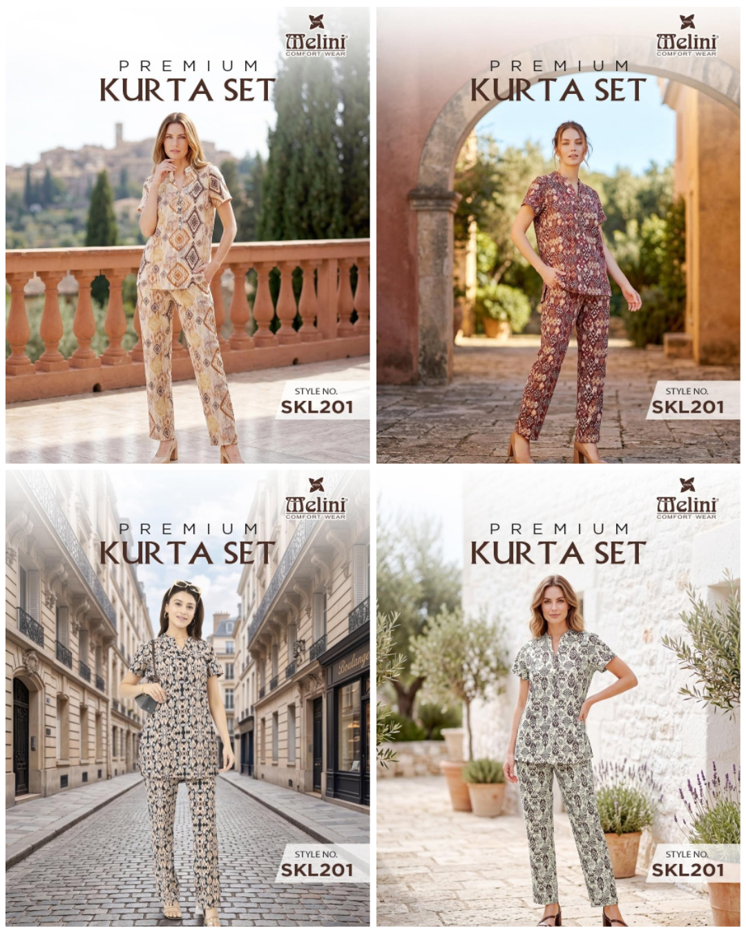 MELINI PREMIUM CO-ORD SETS