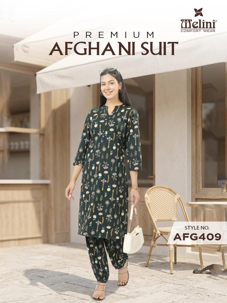 MELINI PREMIUM AFGANI SALWAR KURTA SET
