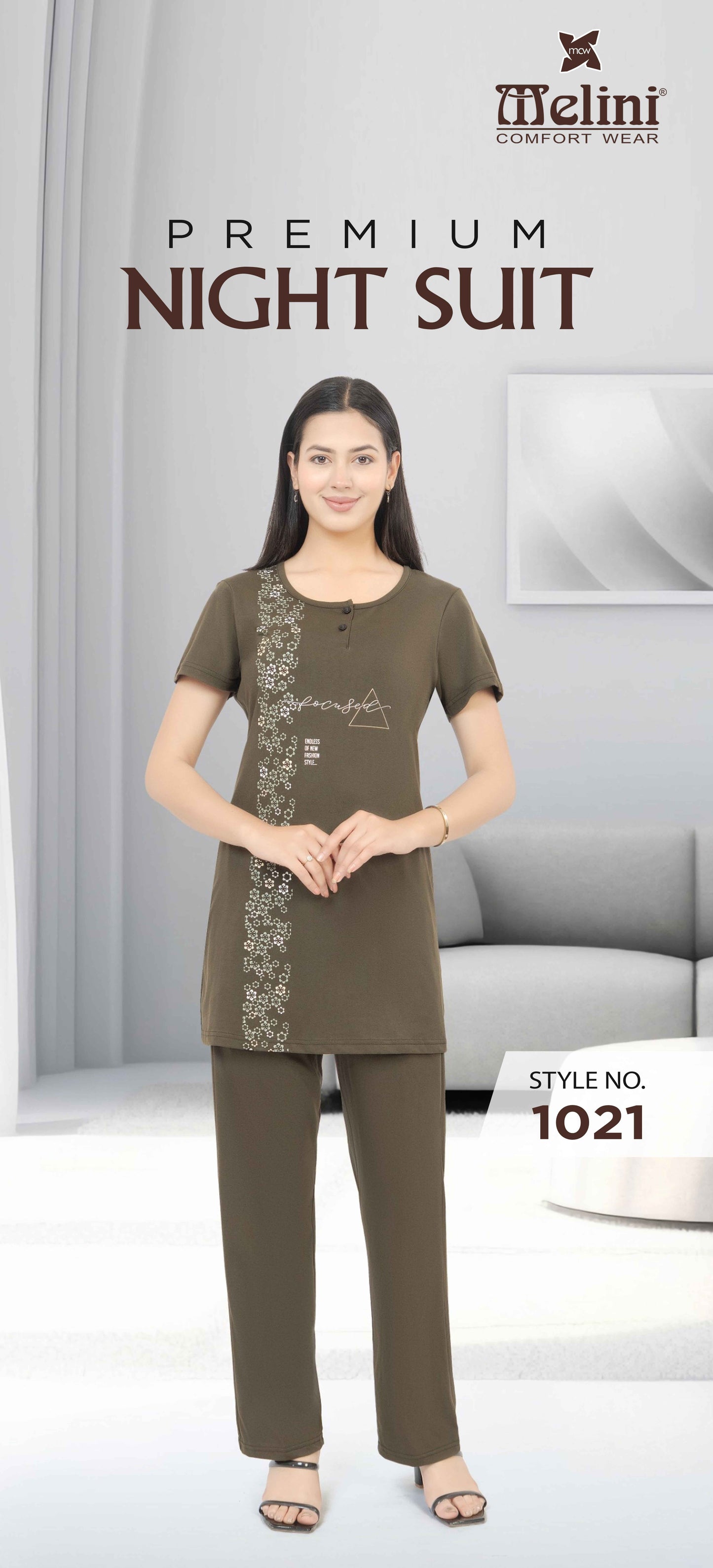 MELINI LONG NIGHT SUIT