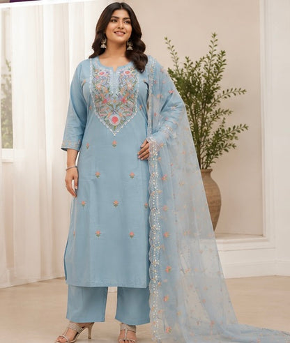 Women's Ethnic Kurta Set with Dupatta