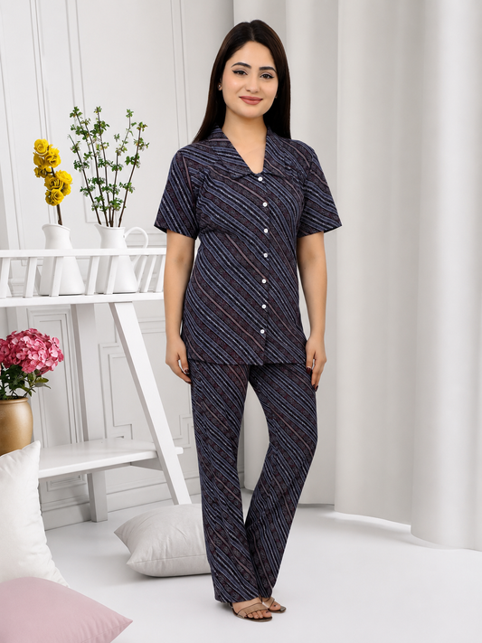 MELINI NIGHT SUIT NAVY
