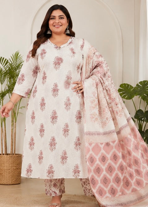 Women's Ethnic Kurta Set with Dupatta