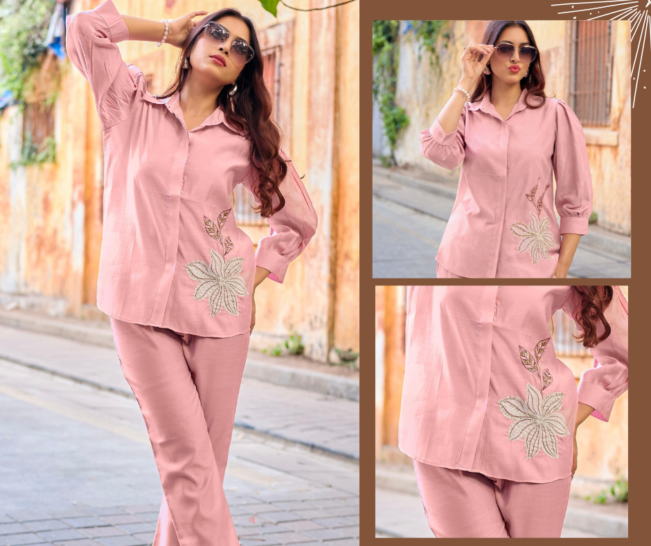 HighLook Premium Co-ord Set | Russian Viscose Silk