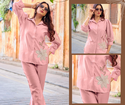 HighLook Premium Co-ord Set | Russian Viscose Silk