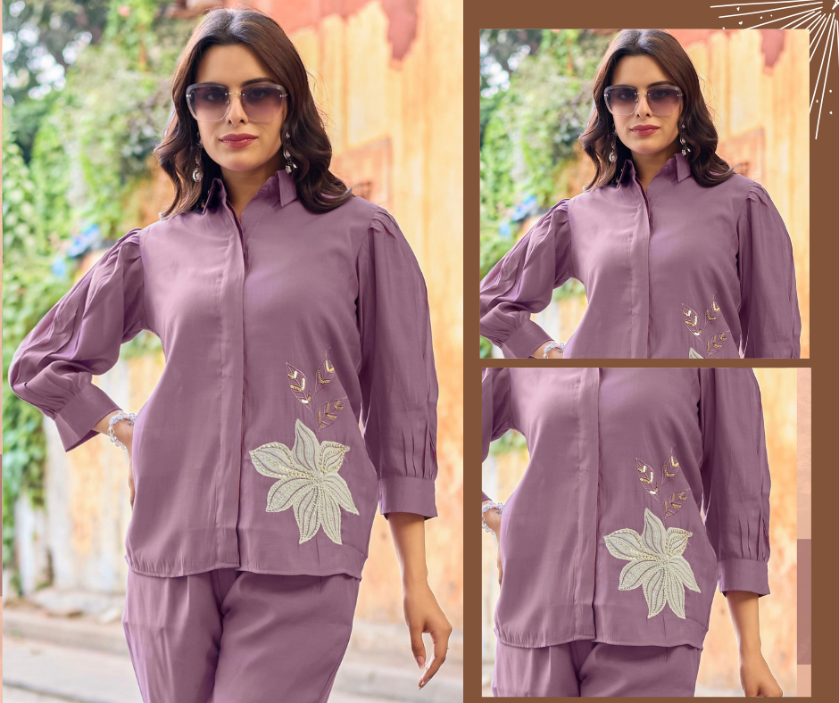 HighLook Premium Co-ord Set | Russian Viscose Silk