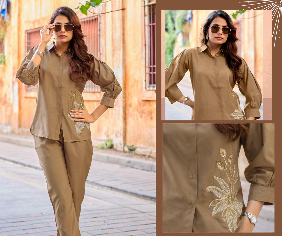 HighLook Premium Co-ord Set | Russian Viscose Silk