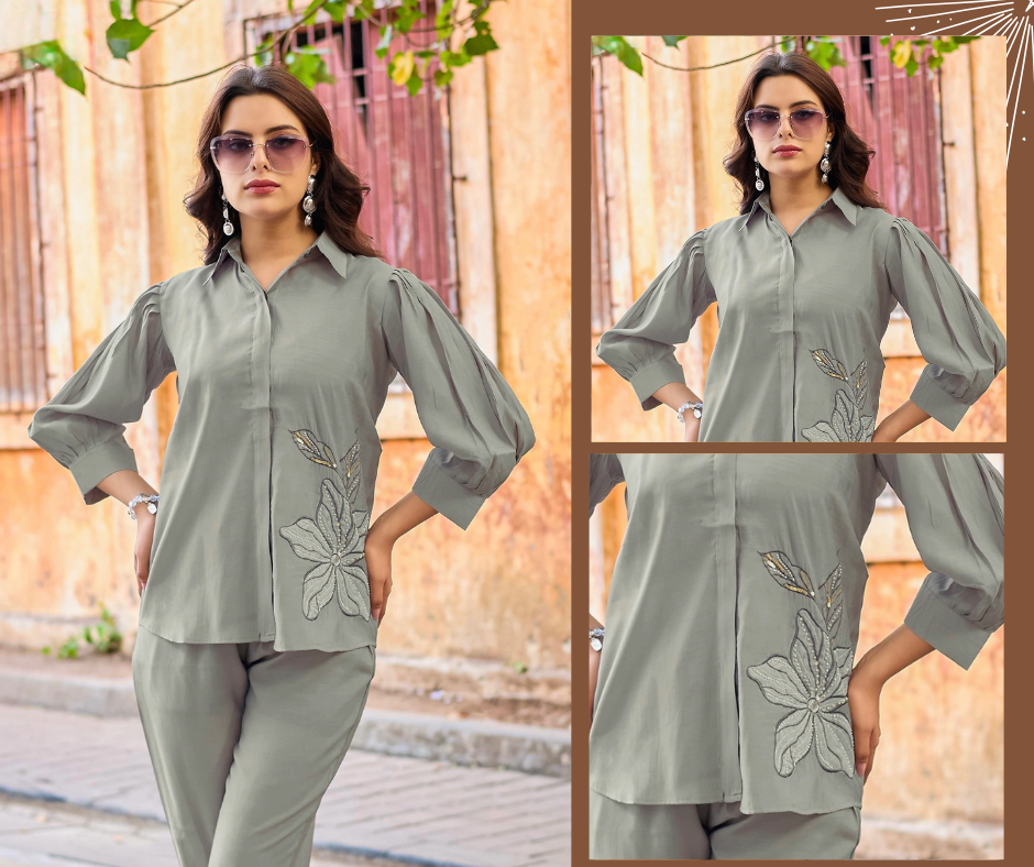 HighLook Premium Co-ord Set | Russian Viscose Silk