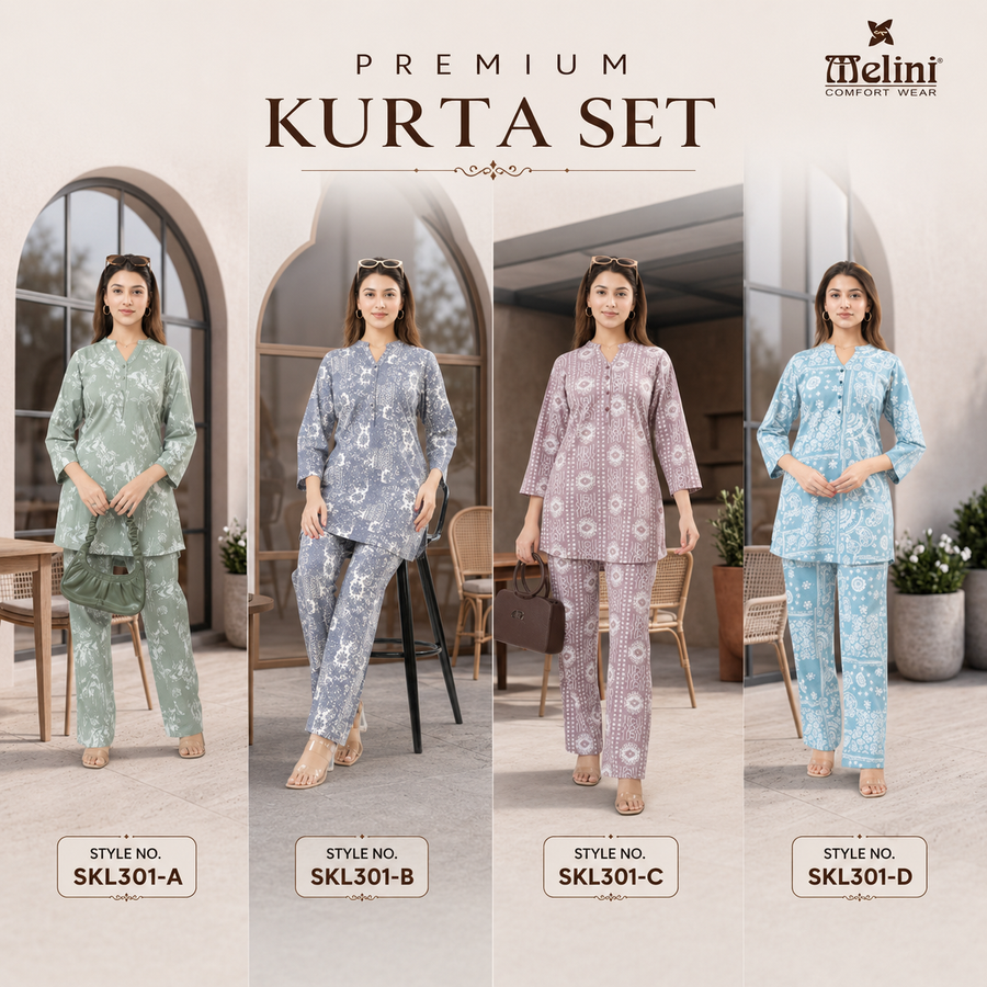 MELINI PREMIUM KURTA SET