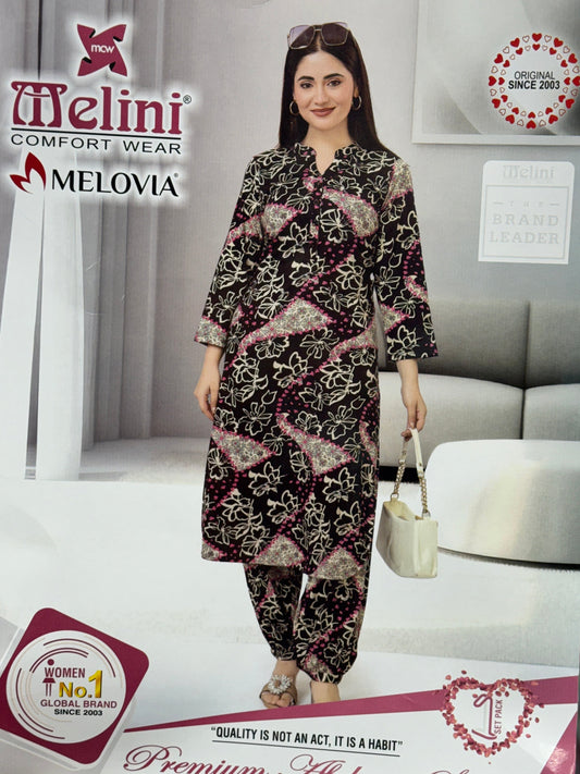 ORIGINAL MELINI NIGHT SUIT AFGANI SALWAR [ M ]