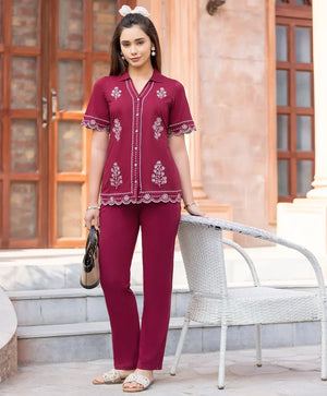 maroon