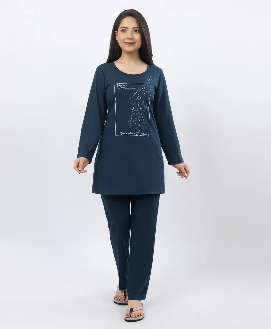 MELINI NIGHT SUIT [LONG] FULL SLEEVE
