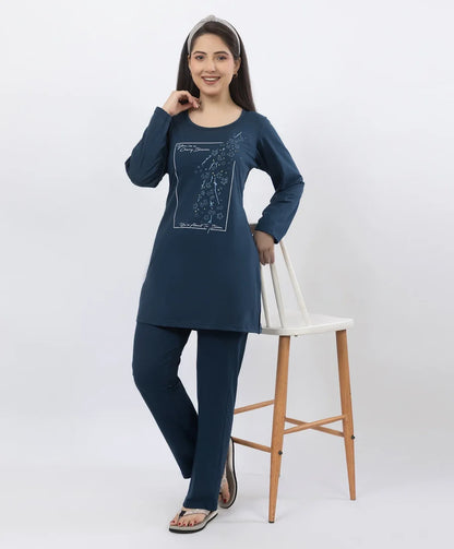 MELINI NIGHT SUIT [LONG] FULL SLEEVE