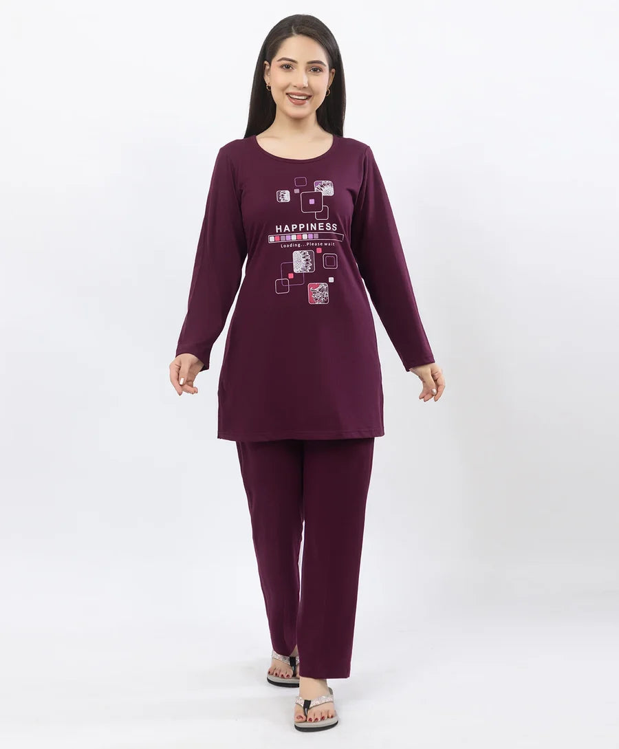 MELINI NIGHT SUIT [LONG] FULL SLEEVE