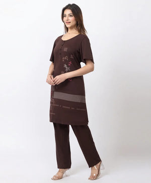 brown