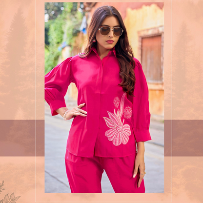 HighLook Premium Co-ord Set | Russian Viscose Silk