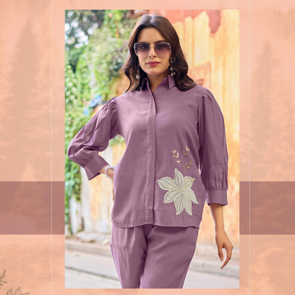 HighLook Premium Co-ord Set | Russian Viscose Silk
