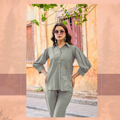 HighLook Premium Co-ord Set | Russian Viscose Silk