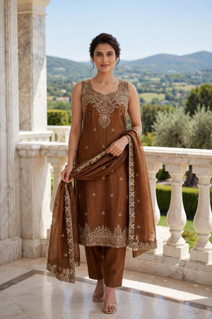 Brown