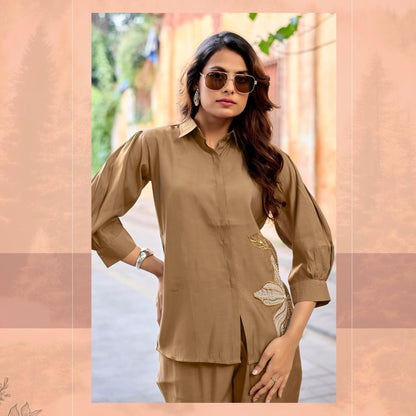 HighLook Premium Co-ord Set | Russian Viscose Silk