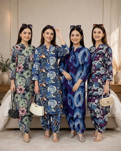 MELINI PREMIUM AFGANI SALWAR KURTA SET