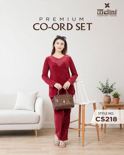 MELINI PREMIUM VELVET NIGHT SUIT