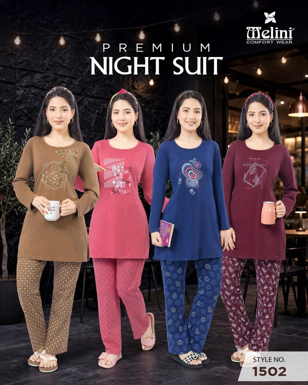 MELINI PREMIUM CO-ORD SET [ PRINT PYJAMA ]