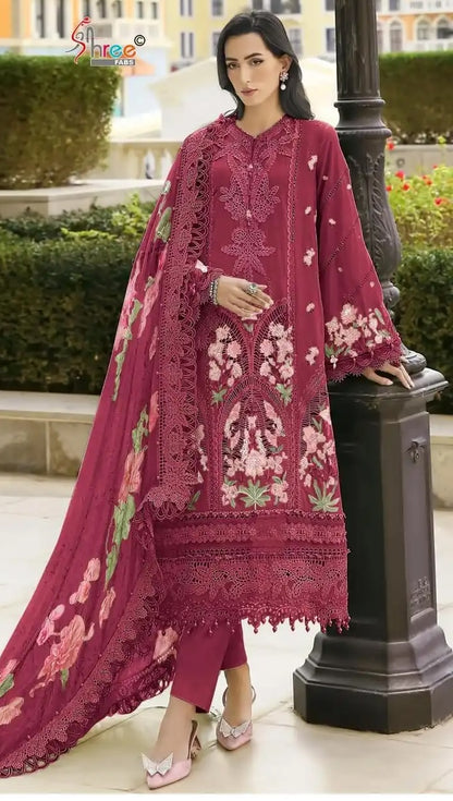 Women's 3-Piece Kurta Set with Palazzo & Dupatta