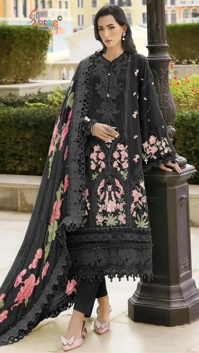 Women's 3-Piece Kurta Set with Palazzo & Dupatta